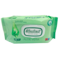 مناديل معطره الوفيرا من نمبر ون 120 قطعة