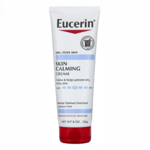Eucerin كريم تلطيف البشرة، خال من العطور، يهدئ حكة الجلد وجفاف البشرة