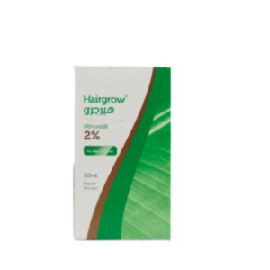 بخاخ الشعر مينوكسيديل 2% للنساء والرجال من هيرجرو - 50مل