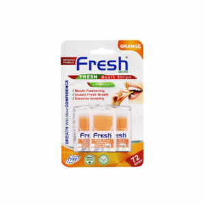 فريش مور شرائح معطرة للفم بنكهة البرتقال - 72 شريحة