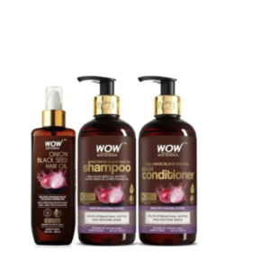 واو مجموعة البصل والحبة السوداء – بلسم-زيت-شامبو