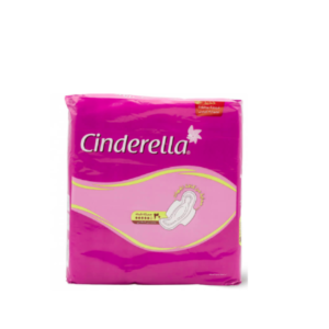 فوط صحية سيندريلا 30 قطعة قطنية سميكة cinderella 30 maxi wings violet super